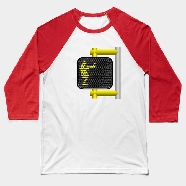 WALK SILLY Baseball T-Shirt by Manatee Max